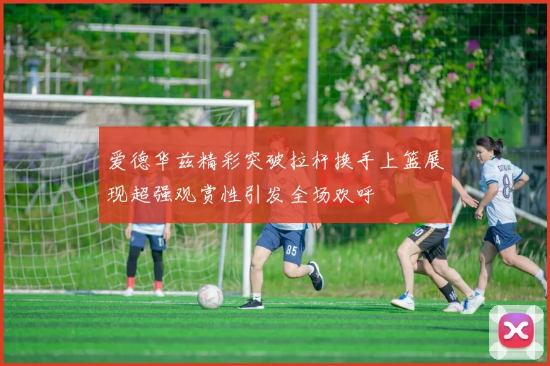 爱德华兹精彩突破拉杆换手上篮展现超强观赏性引发全场欢呼